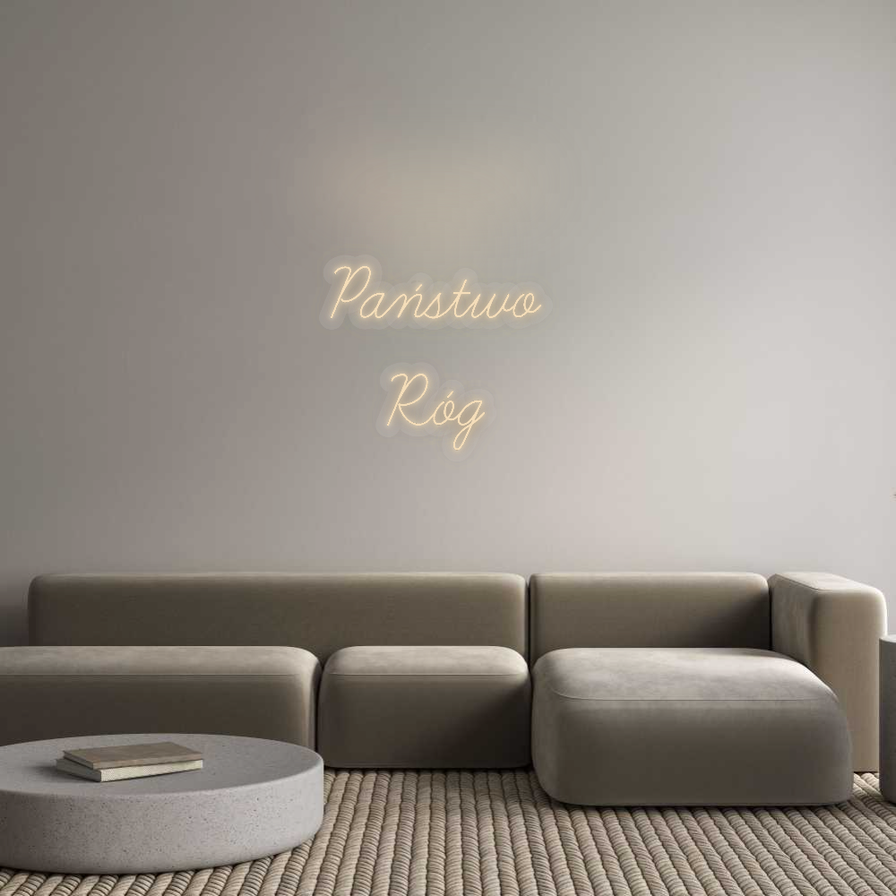 Personalizowany neon: Państwo
Róg