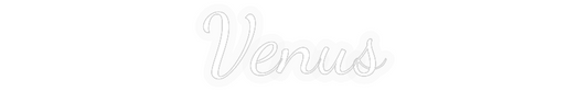 Personalizowany neon: Venus