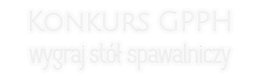 Personalisiertes Neon: GPPH-Wettbewerb ...