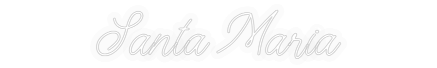 Personalisiertes Neonschild: Santa Maria