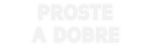 Personalisiertes Neon: SIMPLE
UND GUT