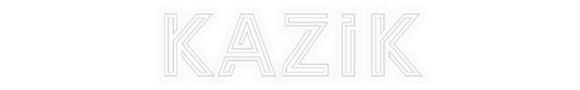 Personalisiertes Neon: KAZIK
