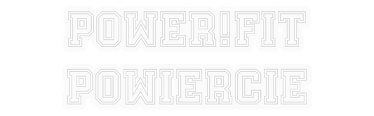 Personalisiertes Neon: Power!FIT
NACH...