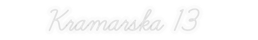 Personalisiertes Neon: Kramarska 13