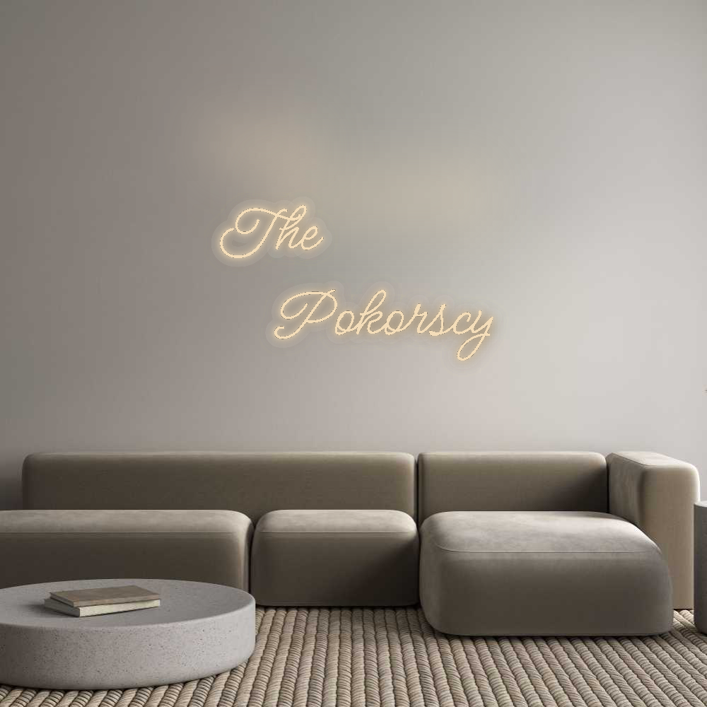Personalisiertes Neonschild: Die
Zimmer...