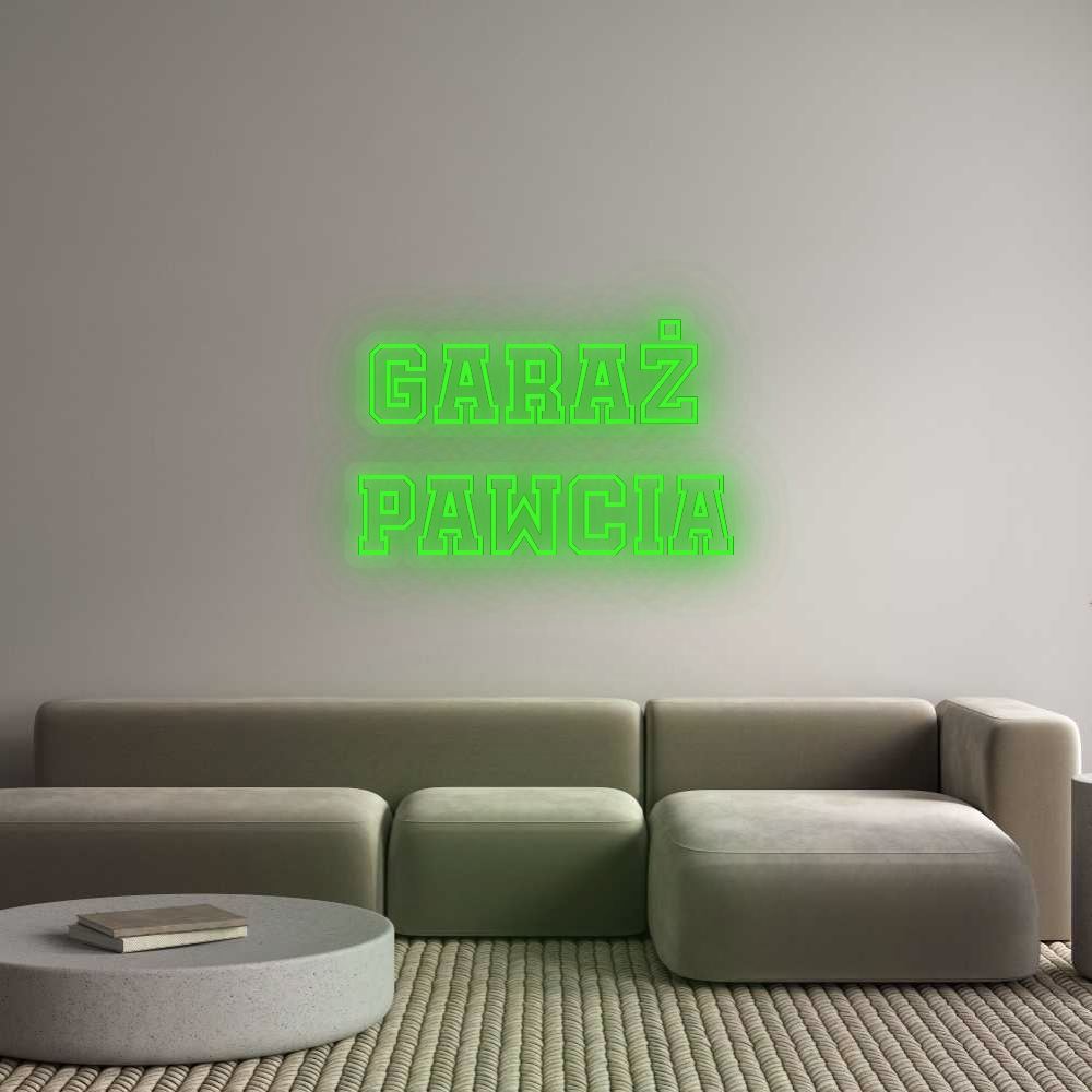 Personalisiertes Neon: Garage
Pavia