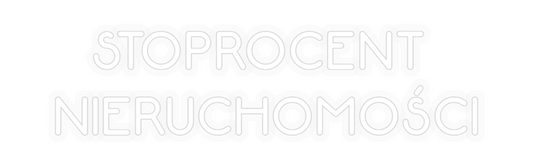 Personalizowany neon: STOPROCENT
...