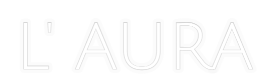 Personalizowany neon: L' AURA