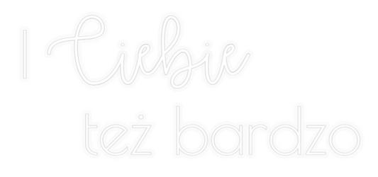 Personalisiertes Neon: Und du
...