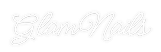 Personalizowany neon: GlamNails