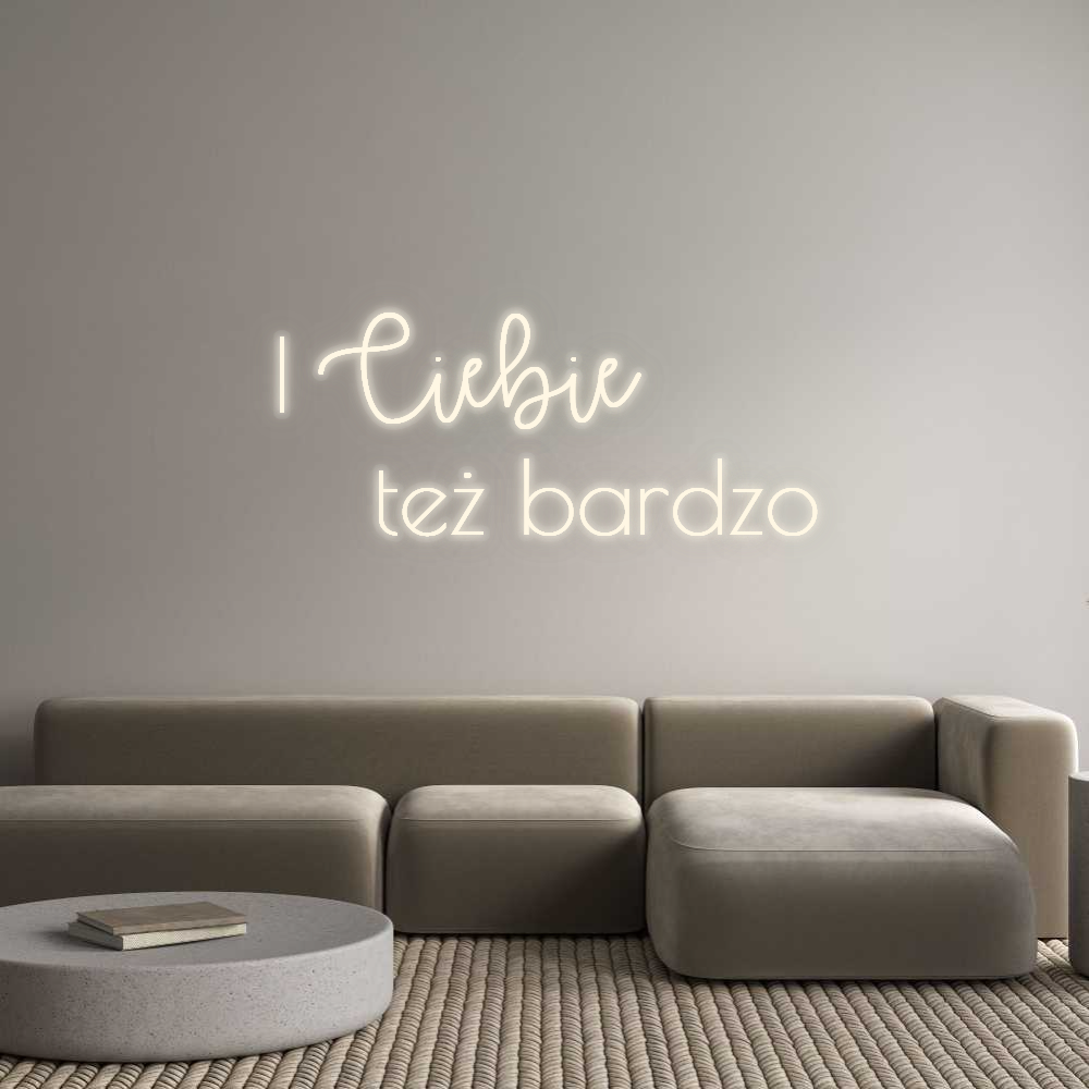 Personalisiertes Neon: Und du
...