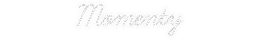 Personalisiertes Neonschild: Momente