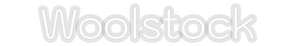Personalisiertes Neonschild: Woolstock