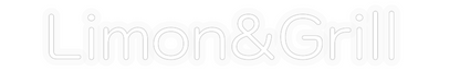 Personalizowany neon: Limon&Grill