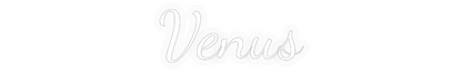 Personalisiertes Neon: Venus