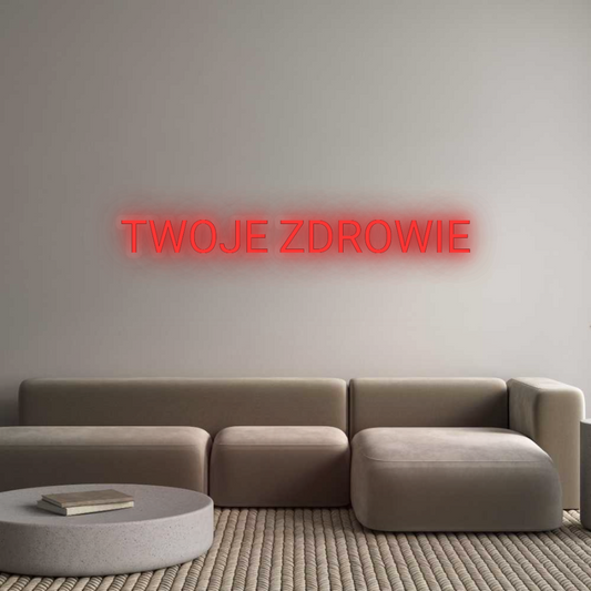 Personalisiertes Neon: IHRE GESUNDHEIT