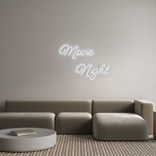 Personalisiertes Neonschild: Film
 ...