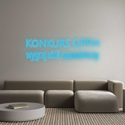 Personalisiertes Neon: GPPH-Wettbewerb ...