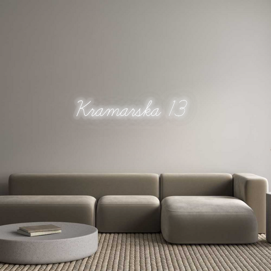 Personalisiertes Neon: Kramarska 13