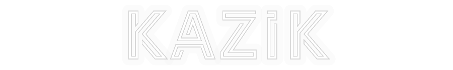Personalisiertes Neon: KAZIK