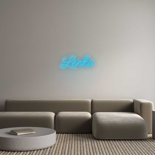 Personalisiertes Neon: Lenka