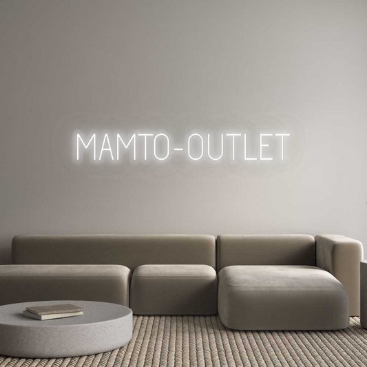 Personalisiertes Neon: MAMTO-OUTLET