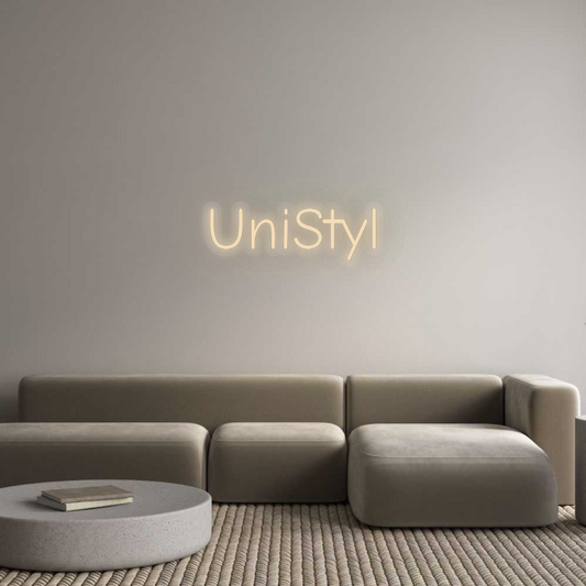 Personalisiertes Neon: UniStyl