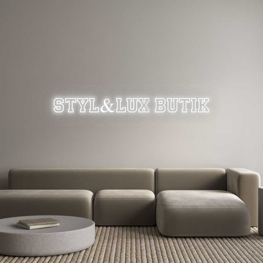 Personalisiertes Neon: Styl&amp;Lux Boutique