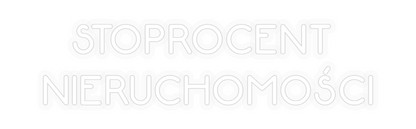 Personalisiertes Neon: STOPROCENT
 ...