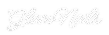 Personalisiertes Neon: GlamNails
