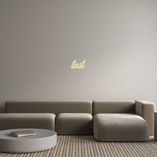 Personalisiertes Neon: Test
