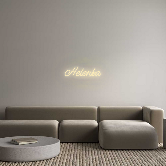 Personalisiertes Neon: Helenka