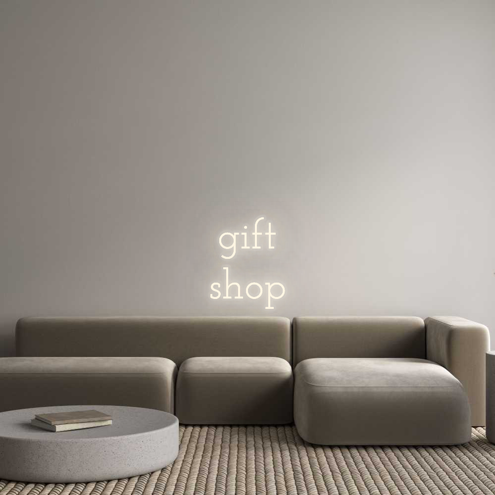 Personalisiertes Neon: Geschenk
 Geschäft