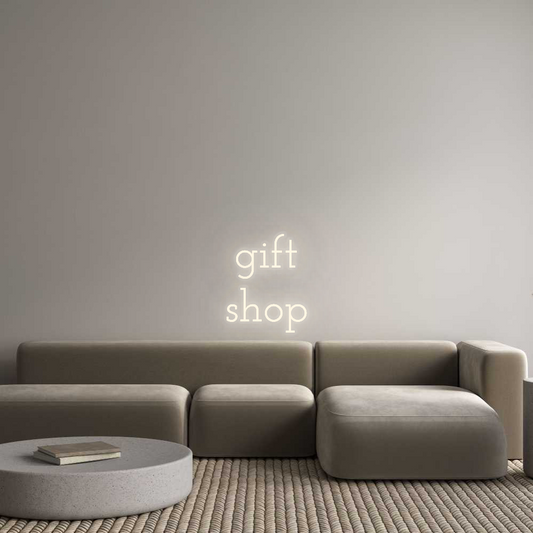 Personalisiertes Neon: Geschenk
 Geschäft