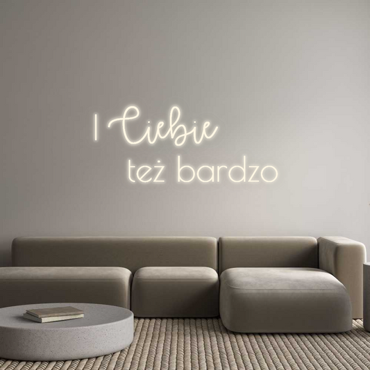 Personalisiertes Neon: Und du
 ...
