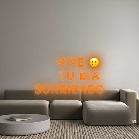 Personalisiertes Neon: Vive 🙂
 Hier ...