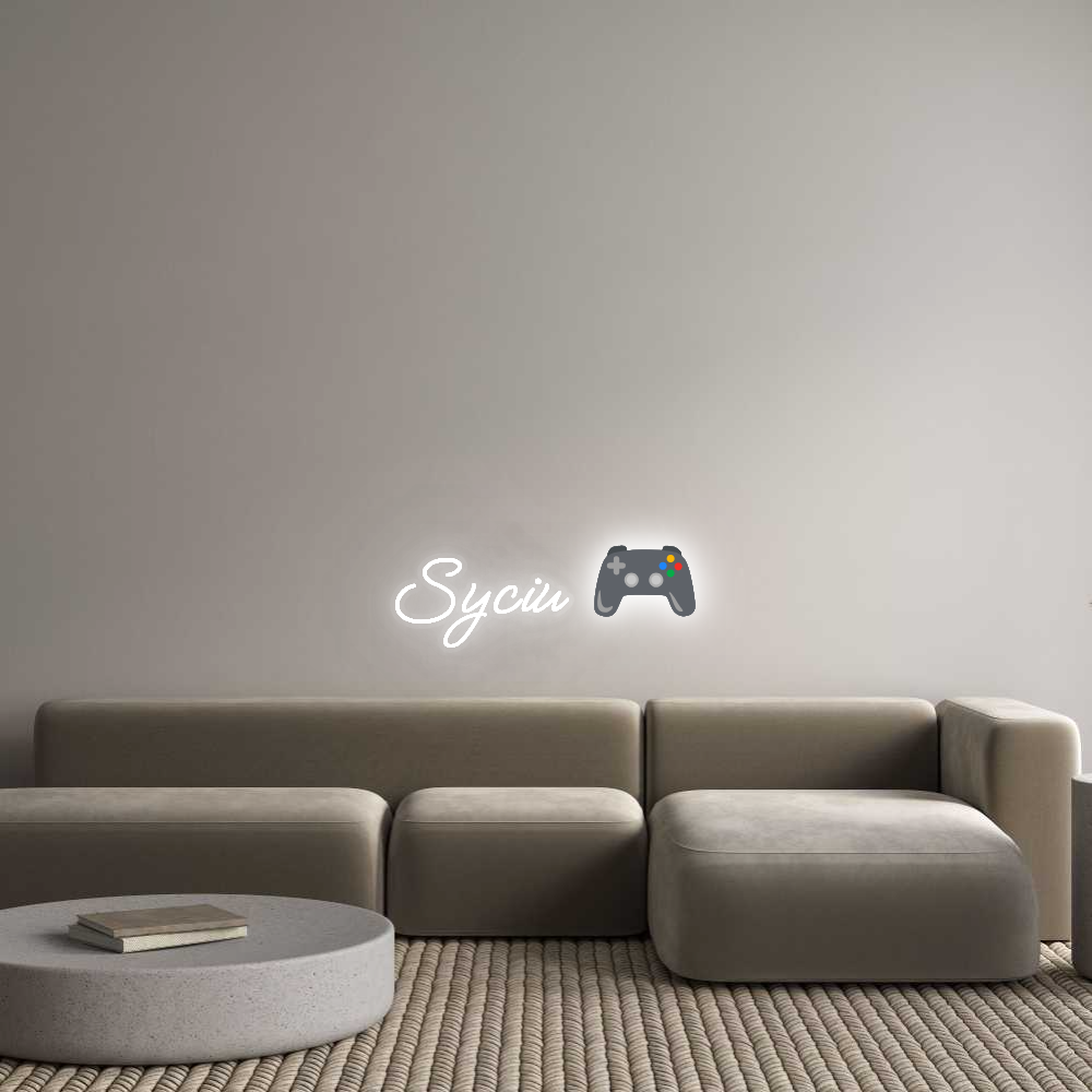 Personalisiertes Neon: Syciu 🎮