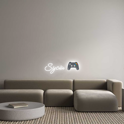 Personalisiertes Neon: Syciu 🎮
