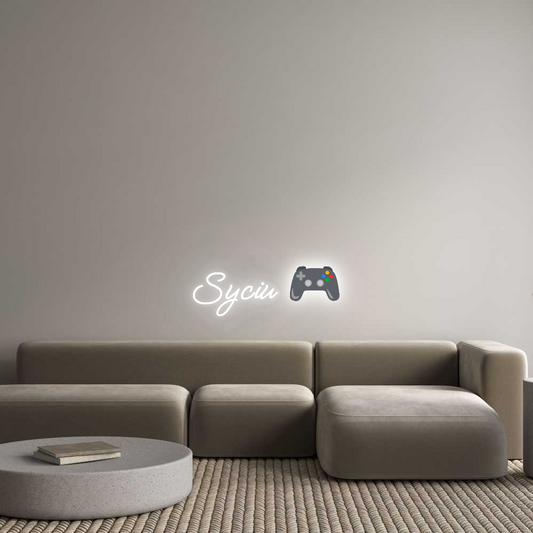 Personalisiertes Neon: Syciu 🎮