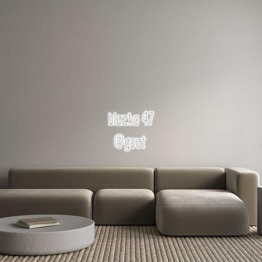 Personalizowany neon: blazko 47
  ...